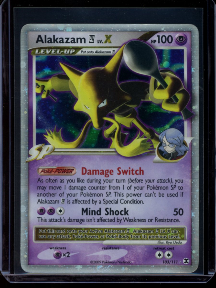 Alakazam LV. X #103