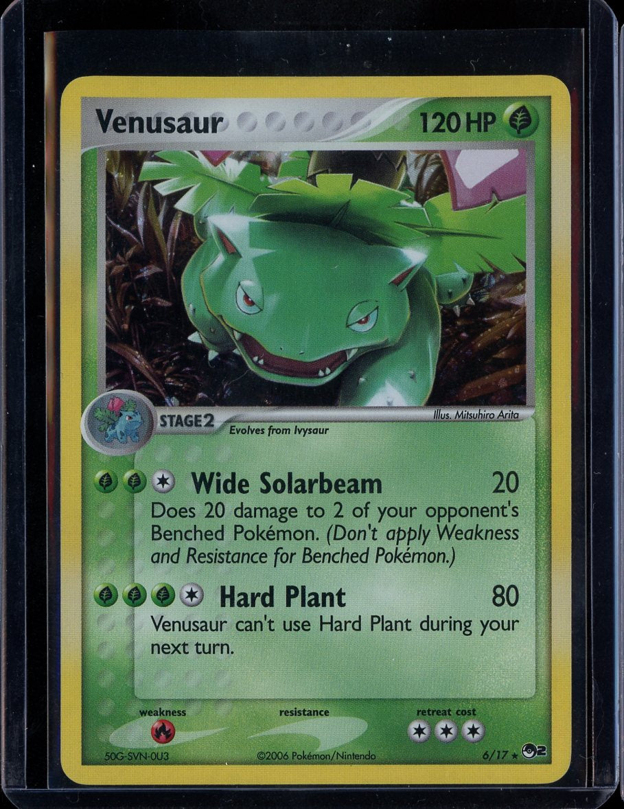Venusaur 6/17 Holo Pop Series 2