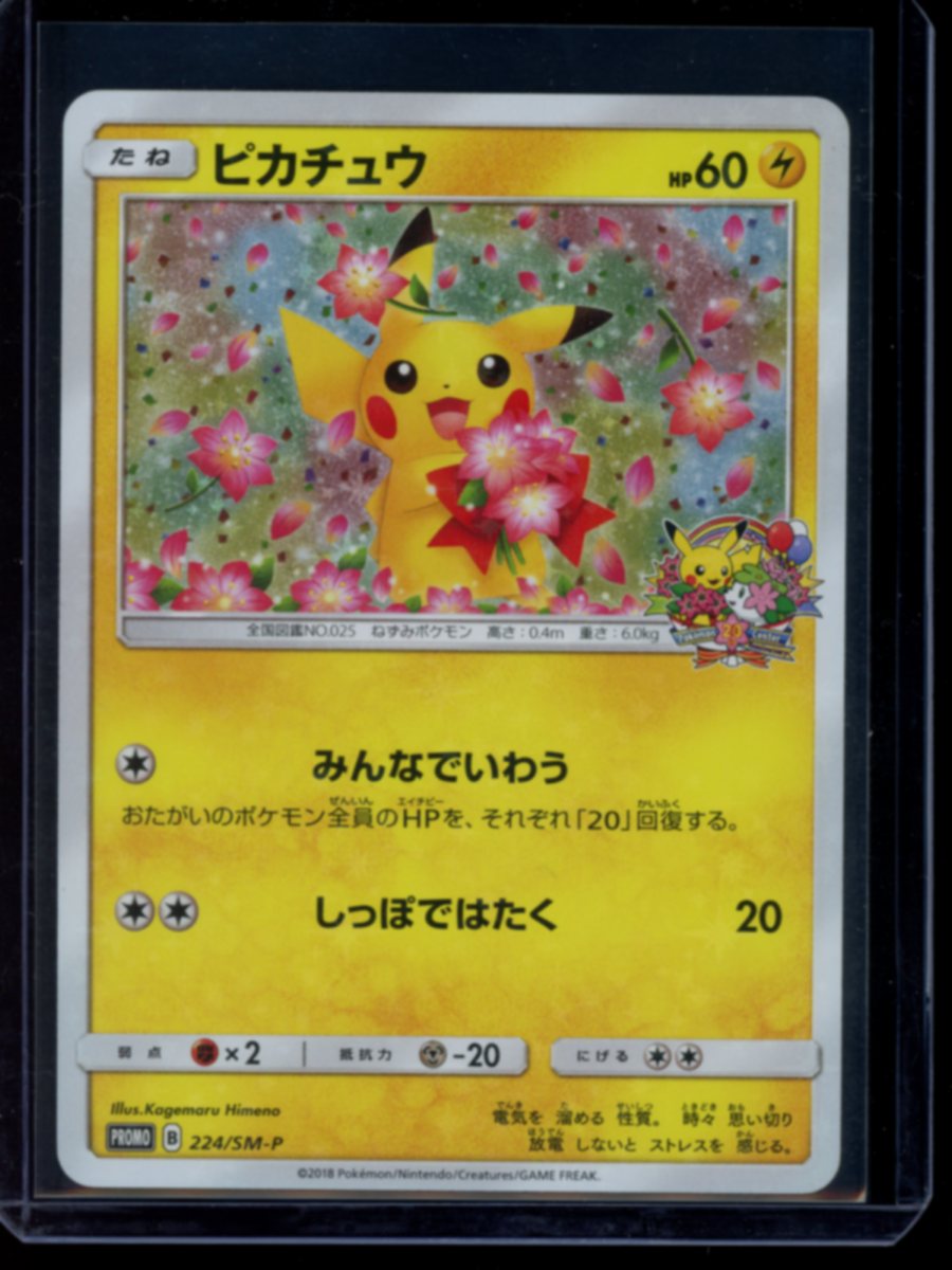 Pikachu (JP) #224/SM-P