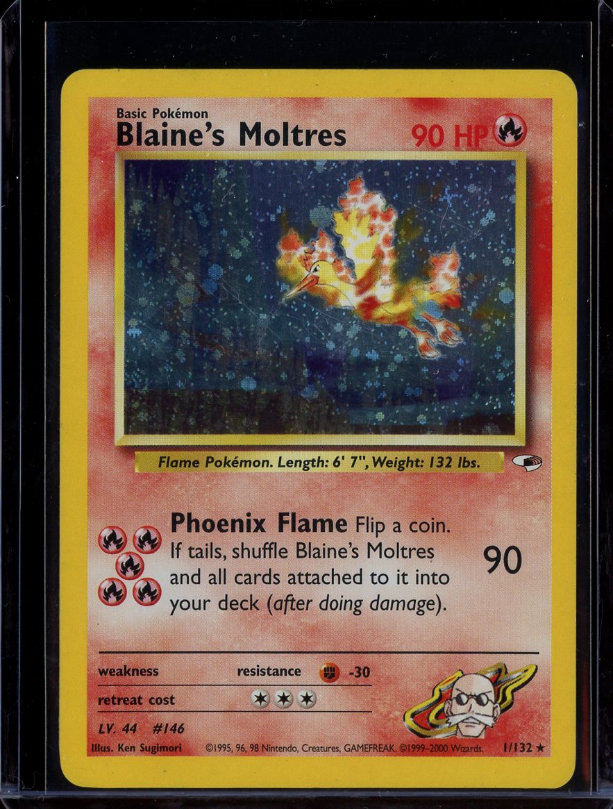 Blaine's Moltres (Holo) #1