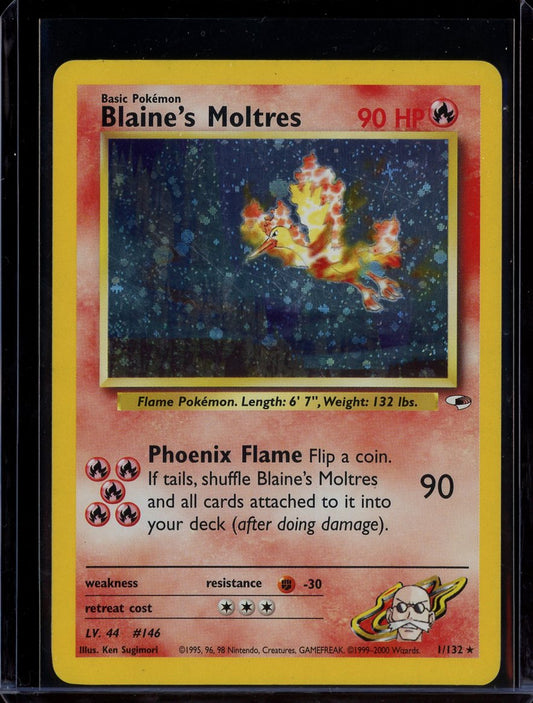Blaine's Moltres (Holo) #1