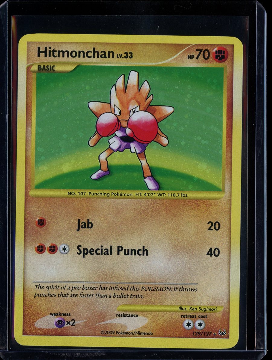 Hitmonchan 129/127 Holo Platnium