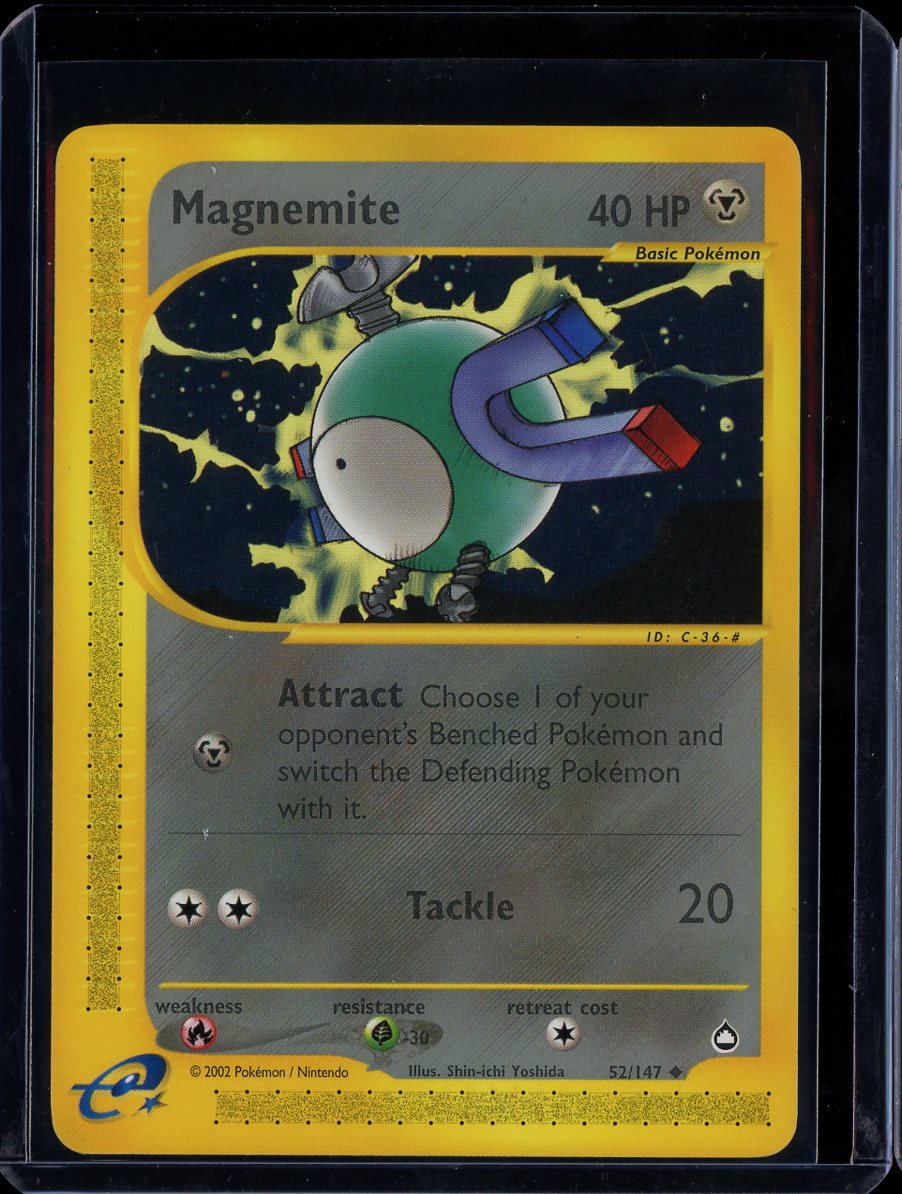 Magnemite 52/147 Normal Aquapolis