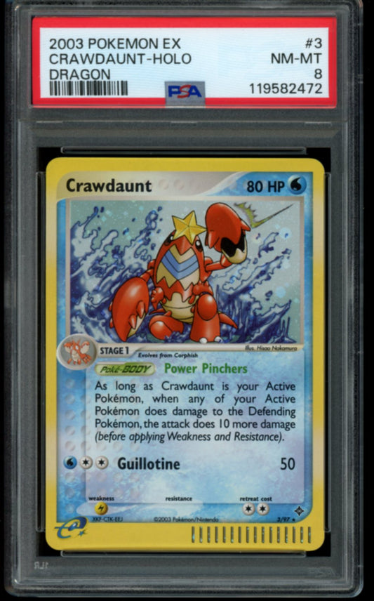 Crawdaunt #3 PSA 8