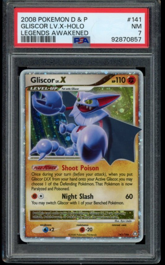 Gliscor lv.X #141 PSA 7