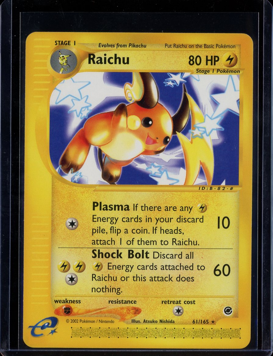 Raichu 61/165 Normal Expedition