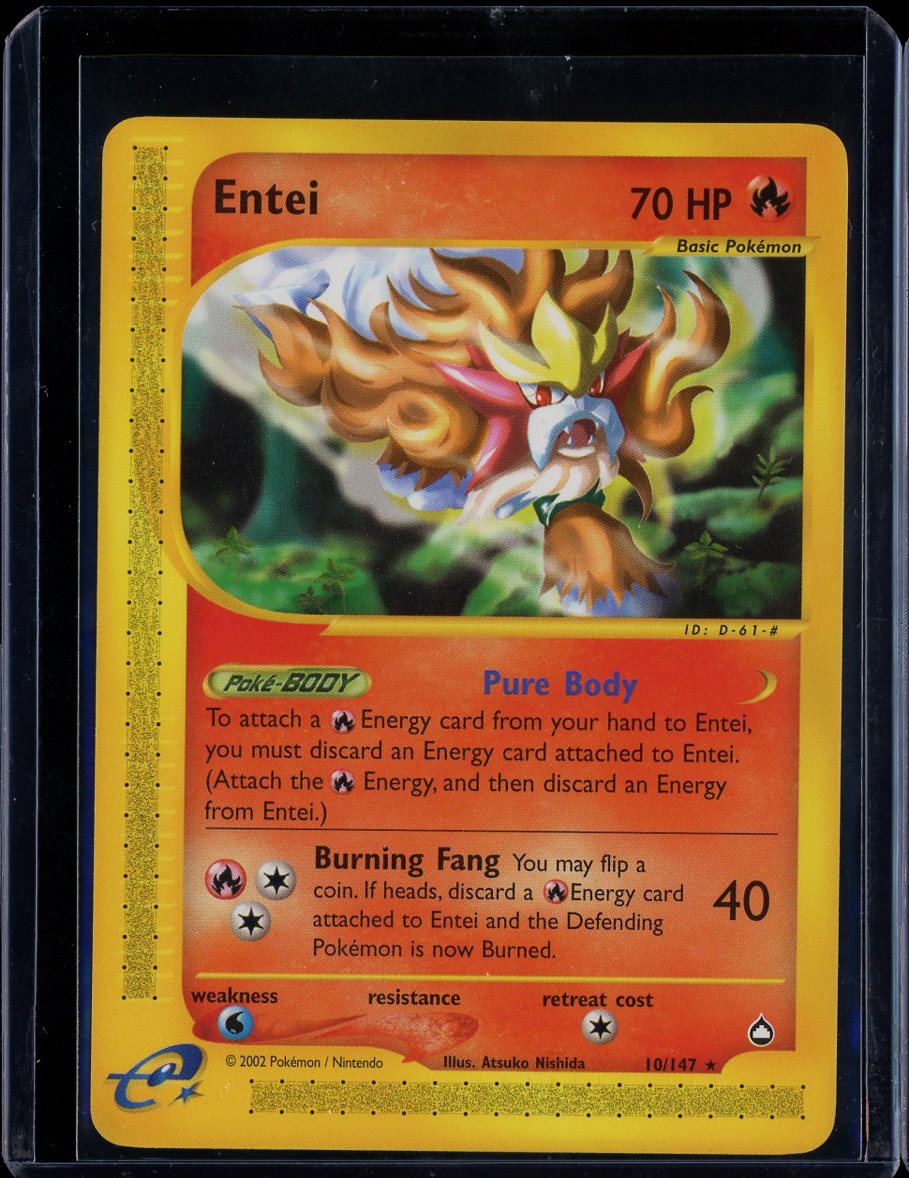 Entei 10/147 Normal Aquapolis
