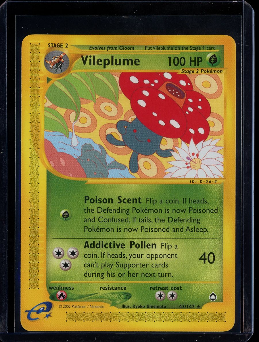 Vileplume 43/147 Normal Aquapolis