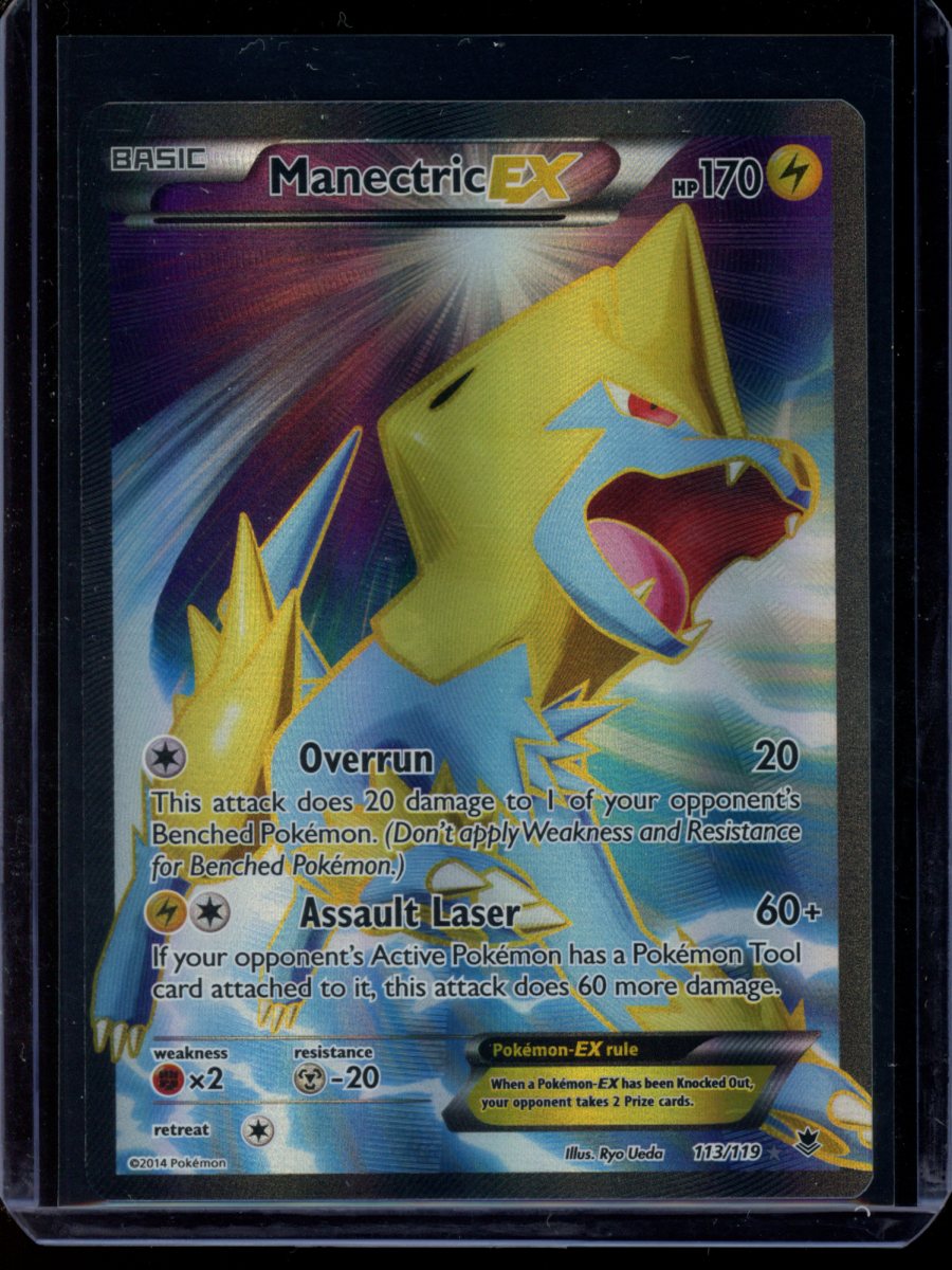 Manectric EX #113
