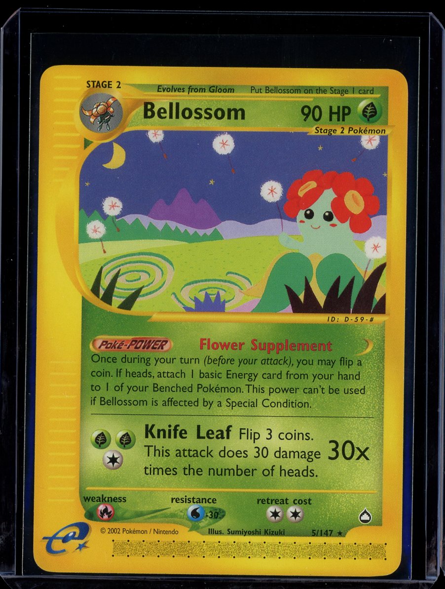 Bellossom 5/147 Normal Aquapolis