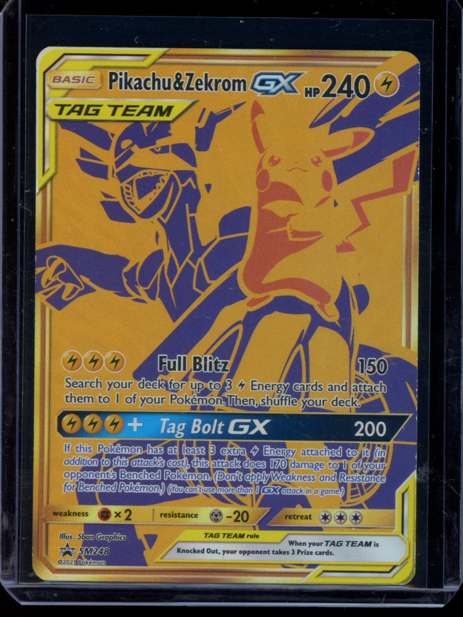 Pikachu & Zekrom GX #SM248