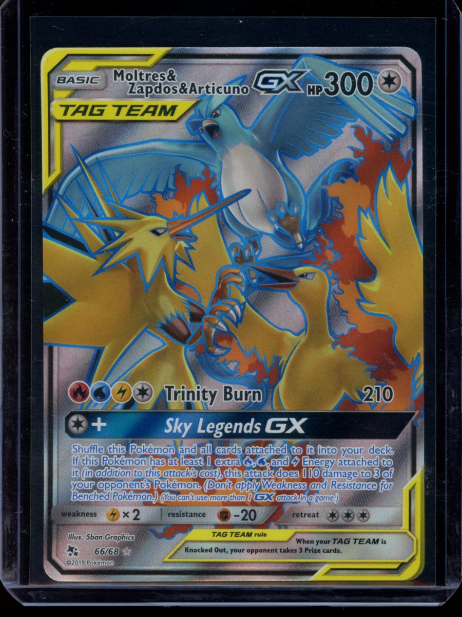 Moltres & Zapdos & Articuno GX #66