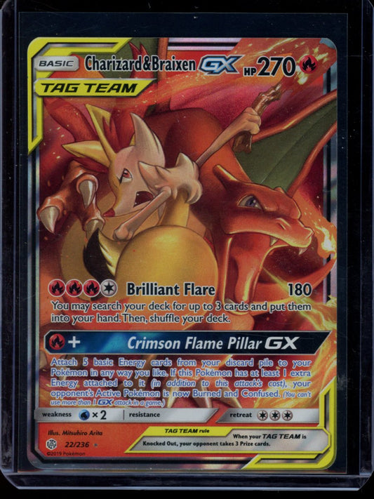 Charizard & Braixen GX #22