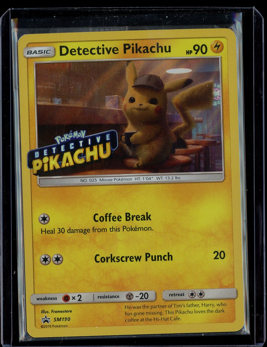 Detective Pikachu (Promo) #SM190