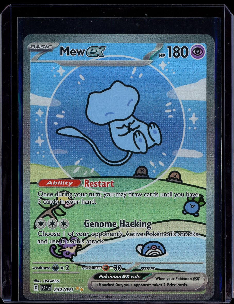 Mew ex 232/091 Paldean Fates