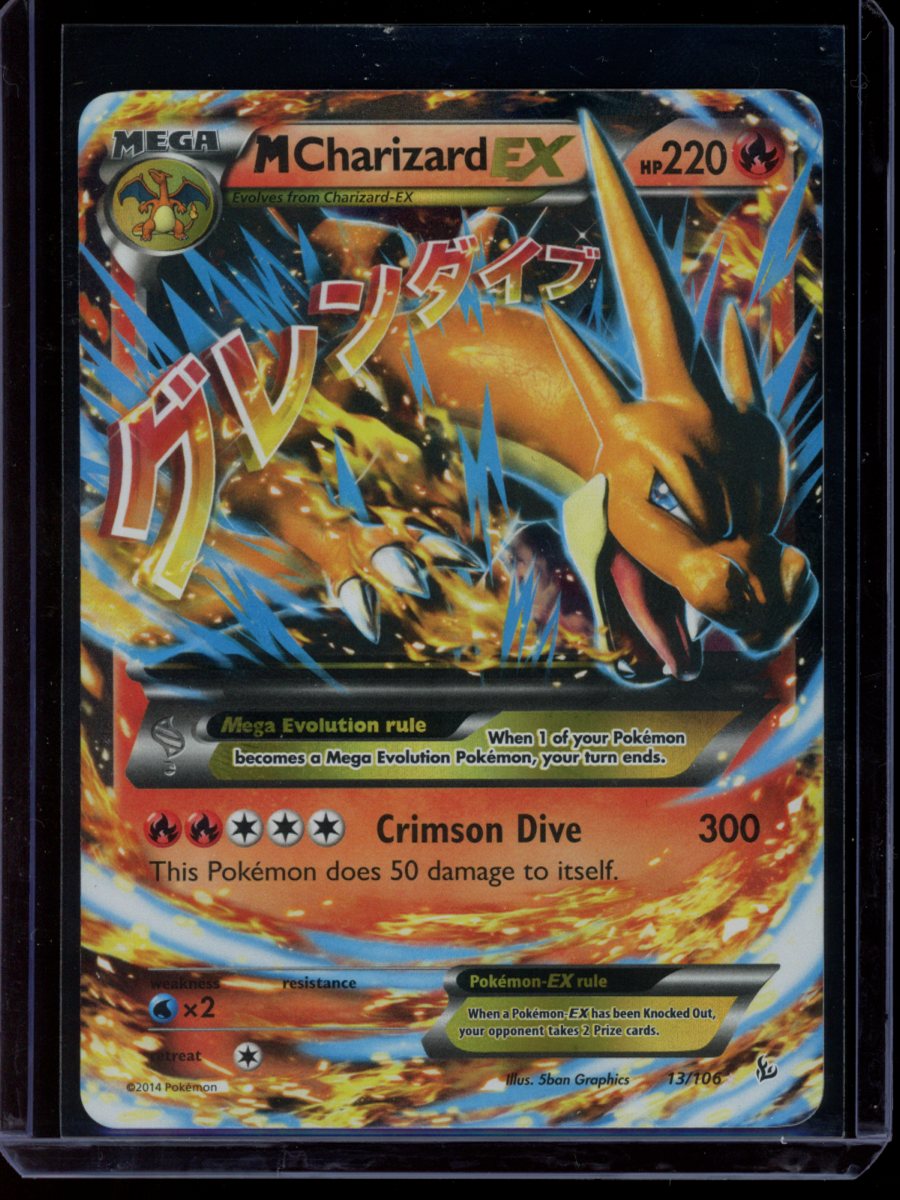 M  Charizard EX #13