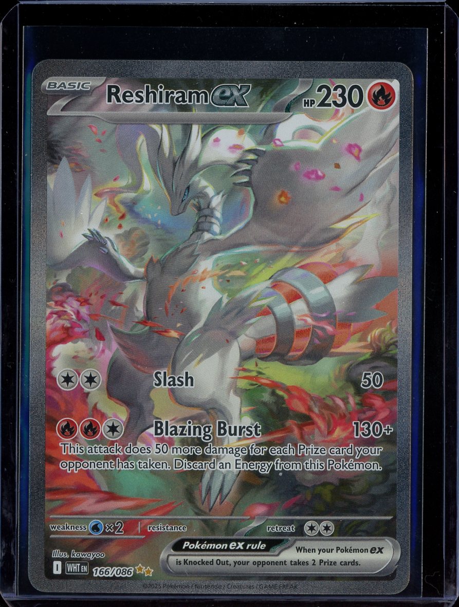 Reshiram ex 166/086 White Flare