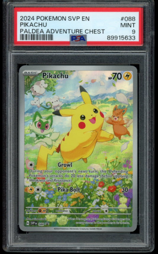 Pikachu #088 PSA 9