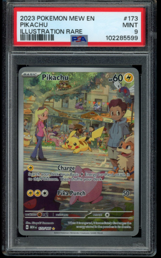 Pikachu #173 PSA 9
