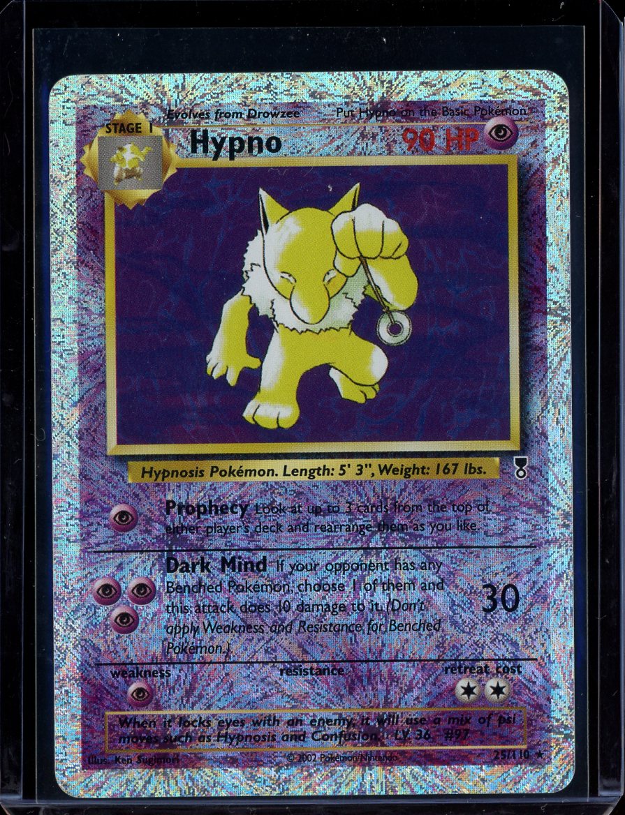 Hypno 25/110 Reverse Holo Legendary Collection