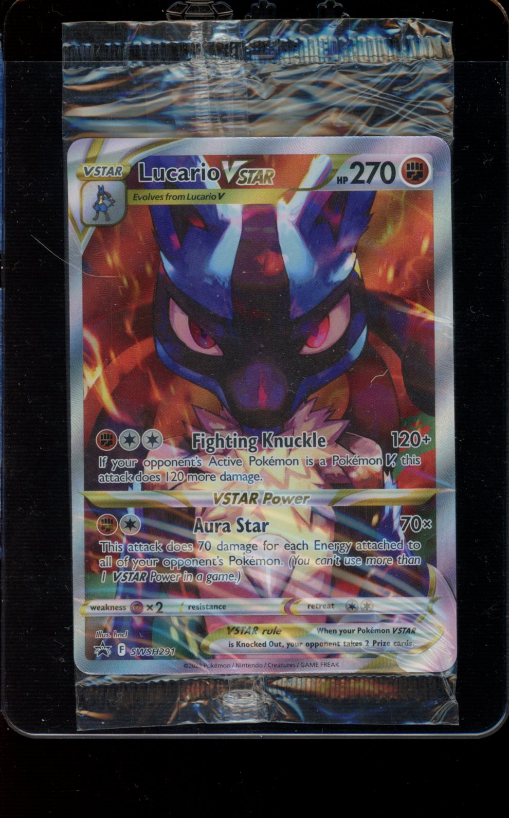 Lucario Vstar (Sealed) #SWSH291