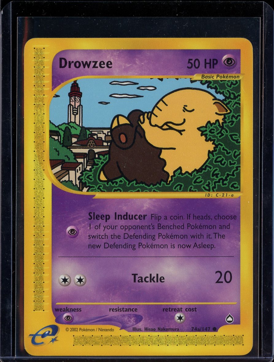 Drowzee 74a/147 Normal Aquapolis