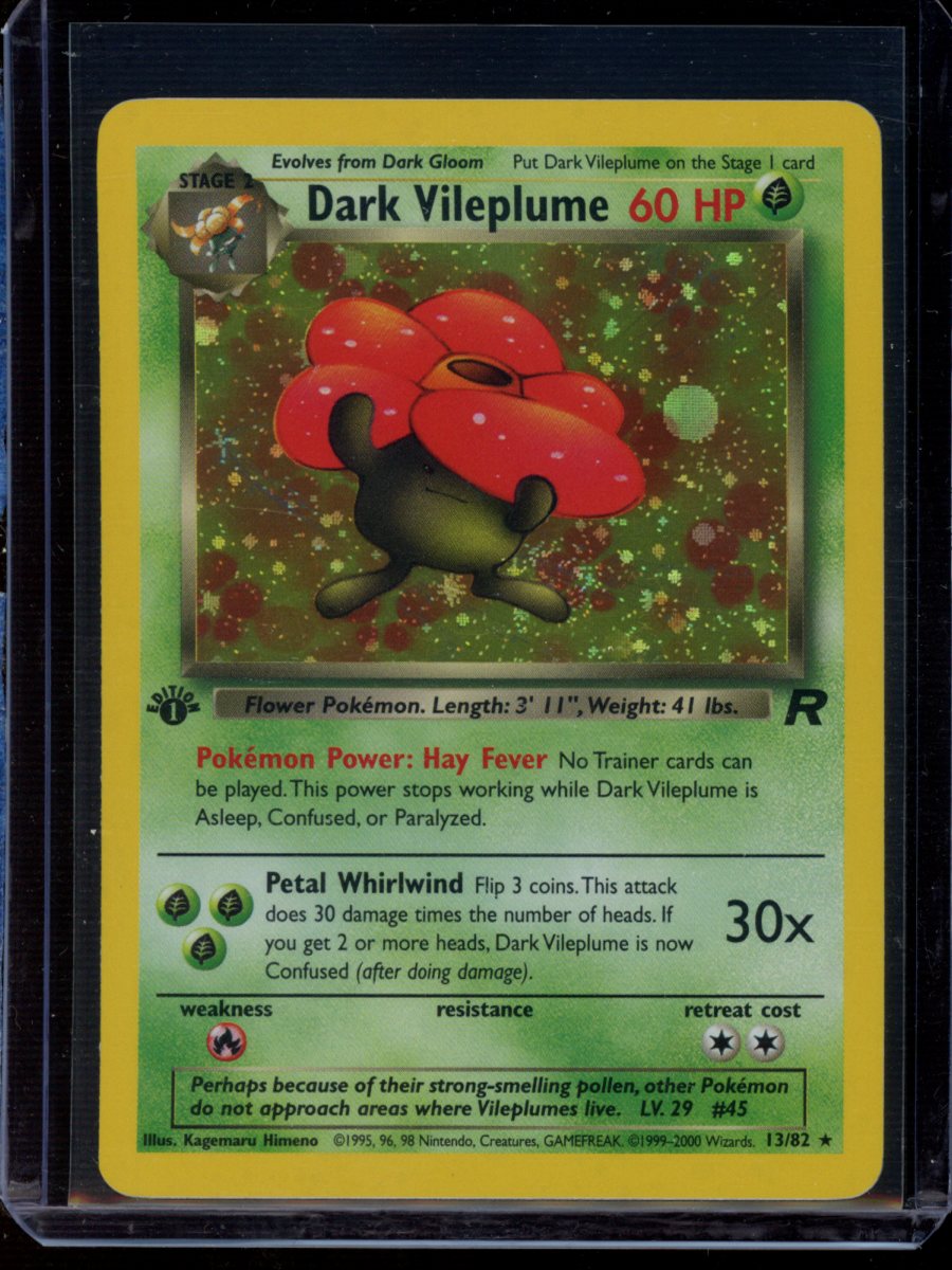 Dark Vileplume (1st Ed) #13