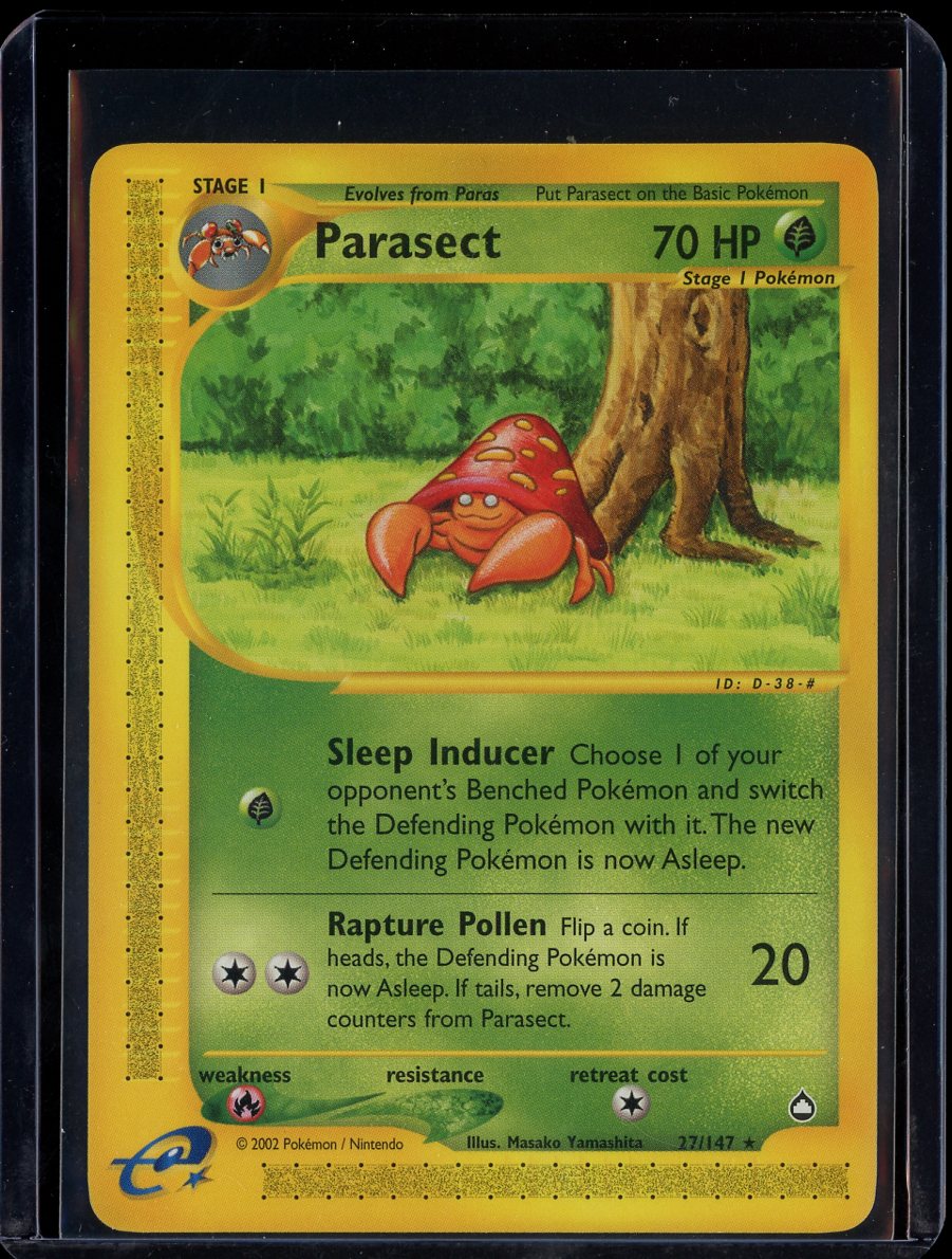 Parasect 27/147 Normal Aquapolis