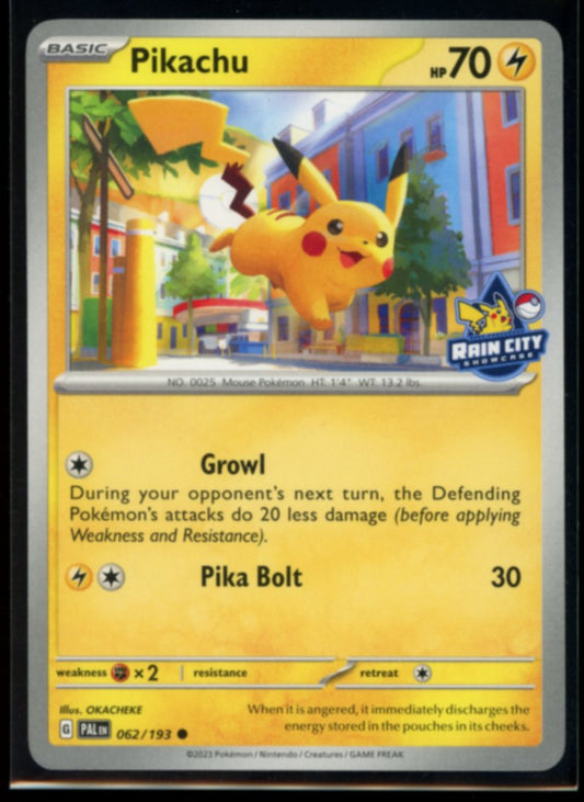 Pikachu (Rain City Showcase) #062