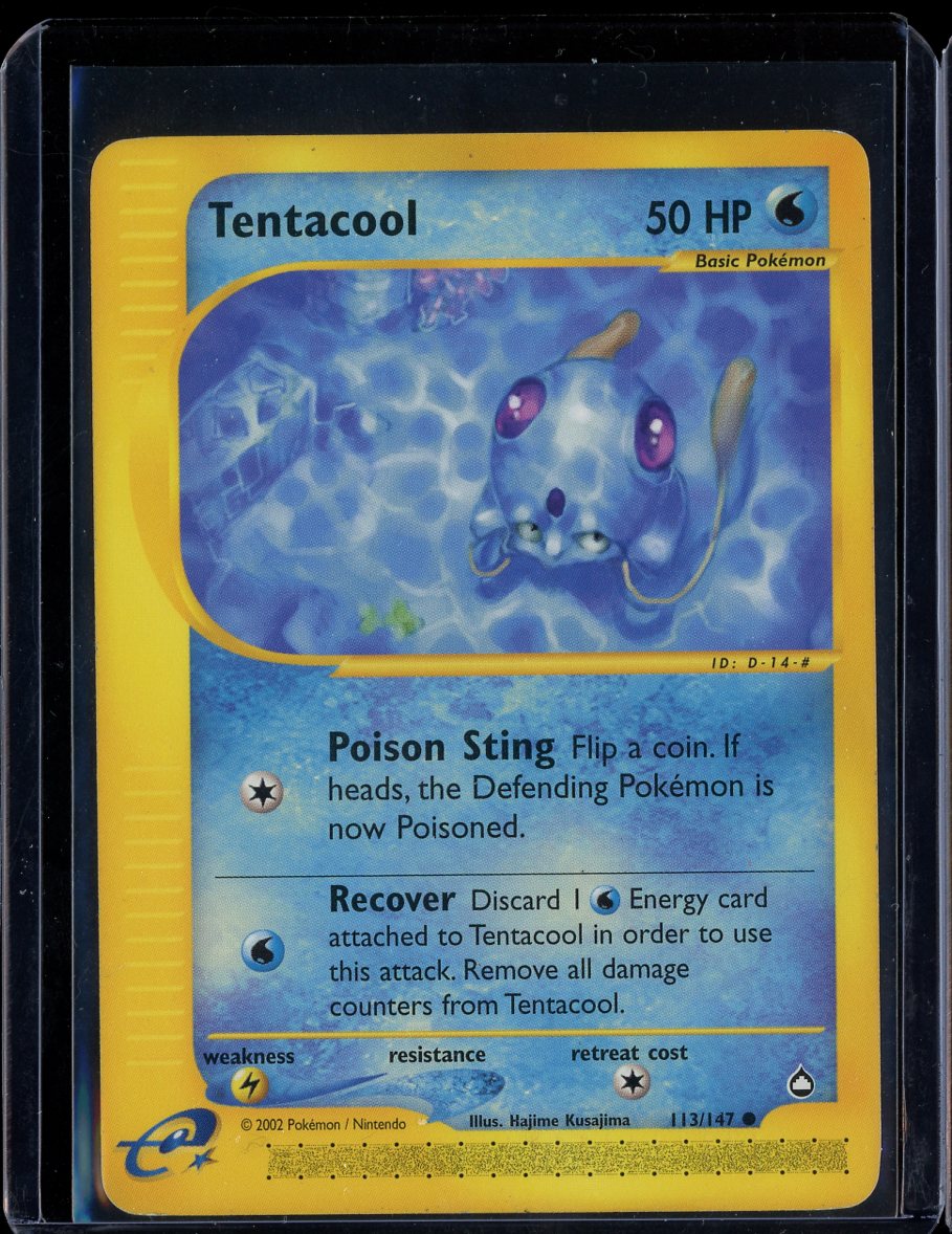 Tentacool 113/147 Normal Aquapolis