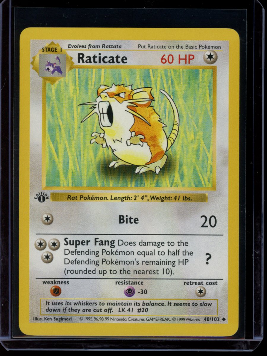 Raticate (First Ed) #40