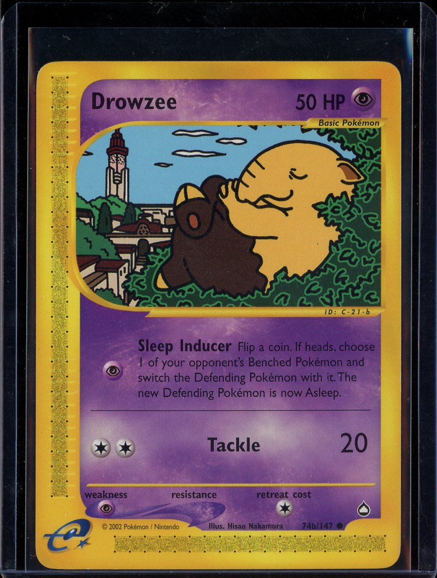 Drowzee 74a/147 Normal Aquapolis
