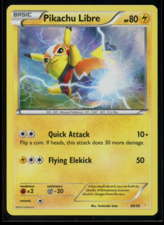 Pikachu Libre (Holo) #30