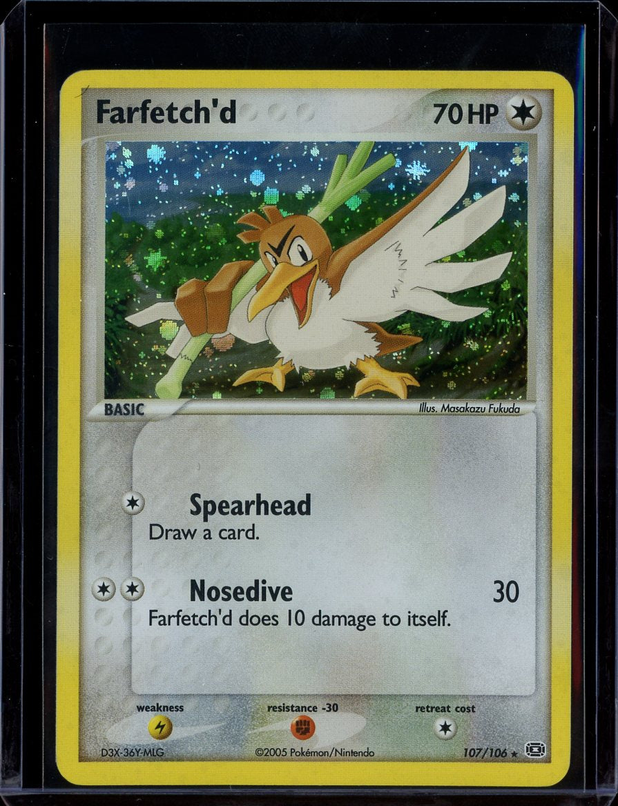 Farfetch'd 107/106 Secret Rare EX Emerald