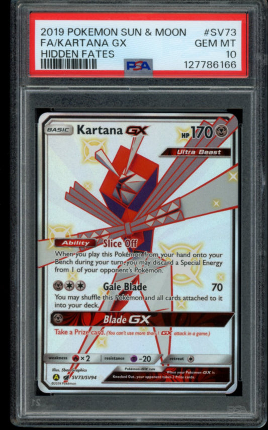Kartana GX #SV73 PSA 10