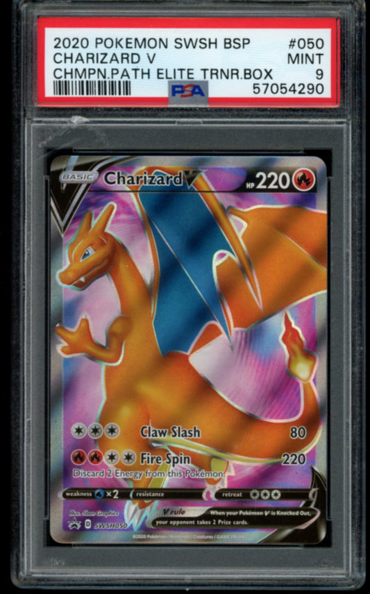 Charizard V #050 PSA 9