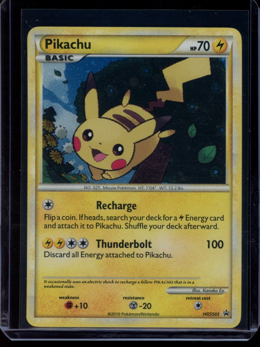 Pikachu #HGSS03
