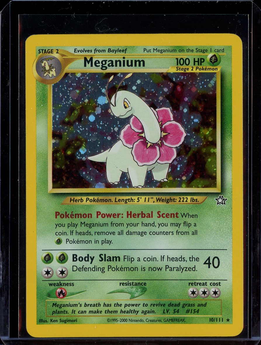 Meganium 10/111 Holo Neo Genesis