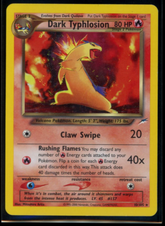 Dark Typhlosion (Holo) #10