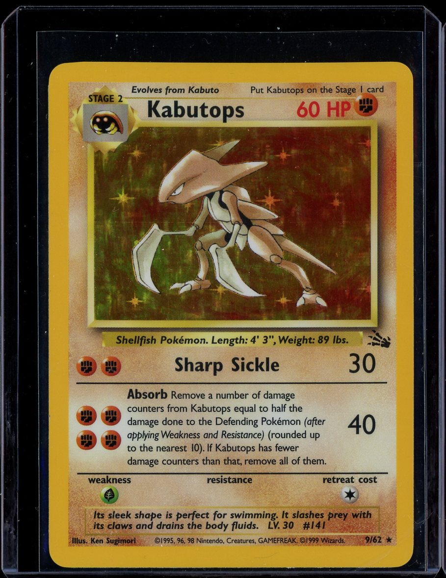 Kabutops 9/62 Holo Jungle