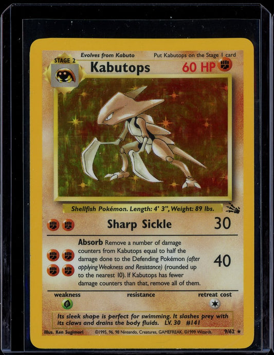 Kabutops 9/62 Holo Jungle