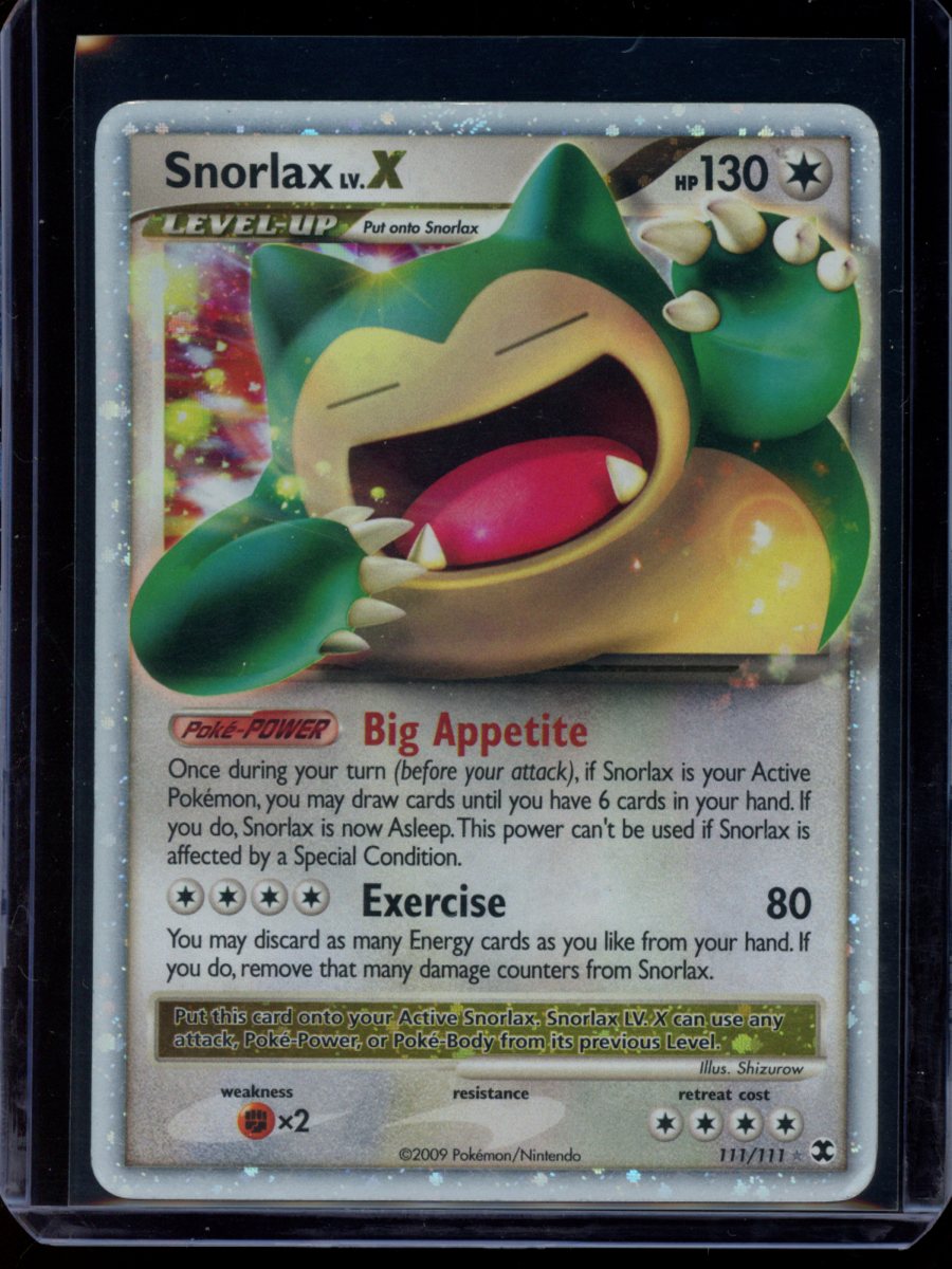 Snorlax LV.X #111