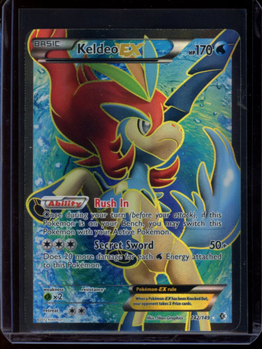 Keldeo EX #142