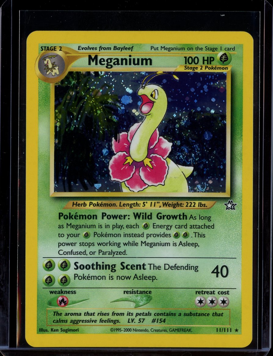 Meganium 11/111 Holo Neo Genesis