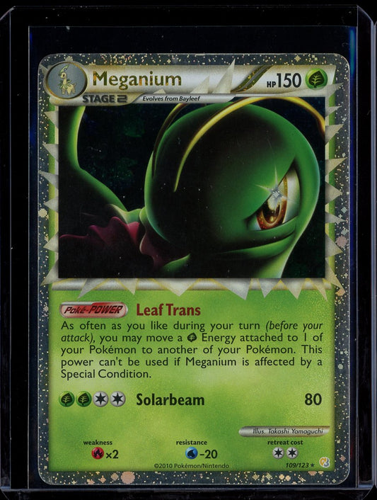 Meganium 109/123 HeartGold SoulSilver