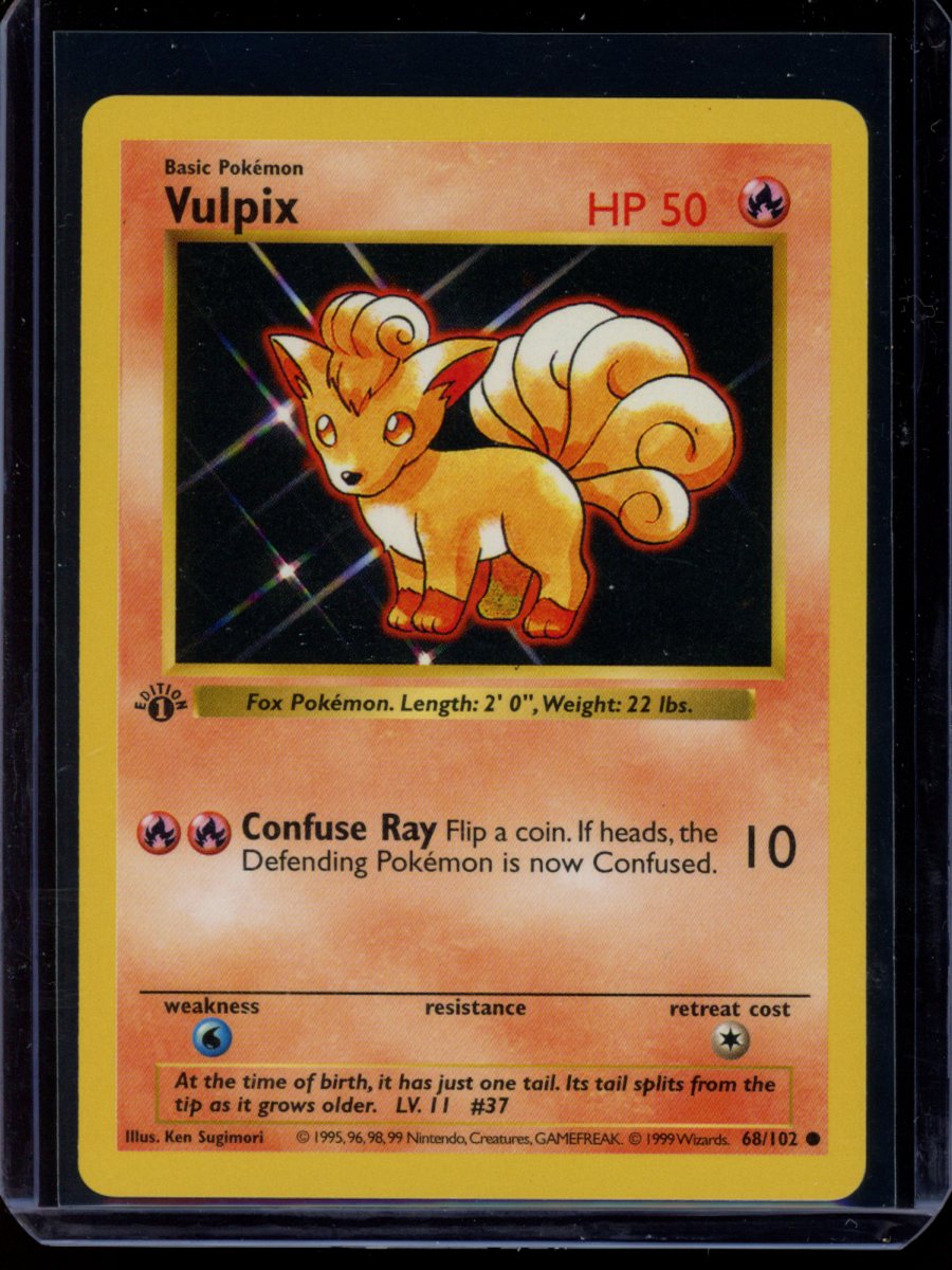 Vulpix (1st Ed - Shadowless) #68