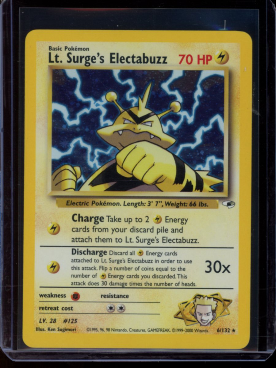 Lt. Surge's Electabuzz (Unlimited) #6