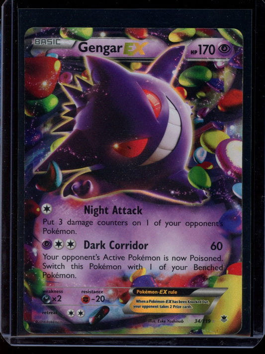 Gengar EX #34