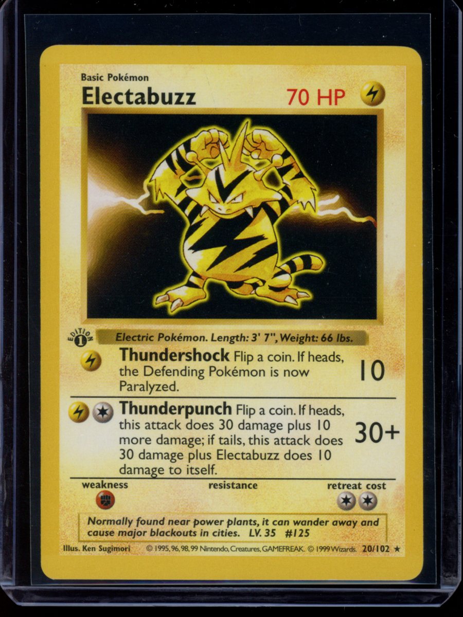 Electabuzz (1st Ed - Shadowless) #20