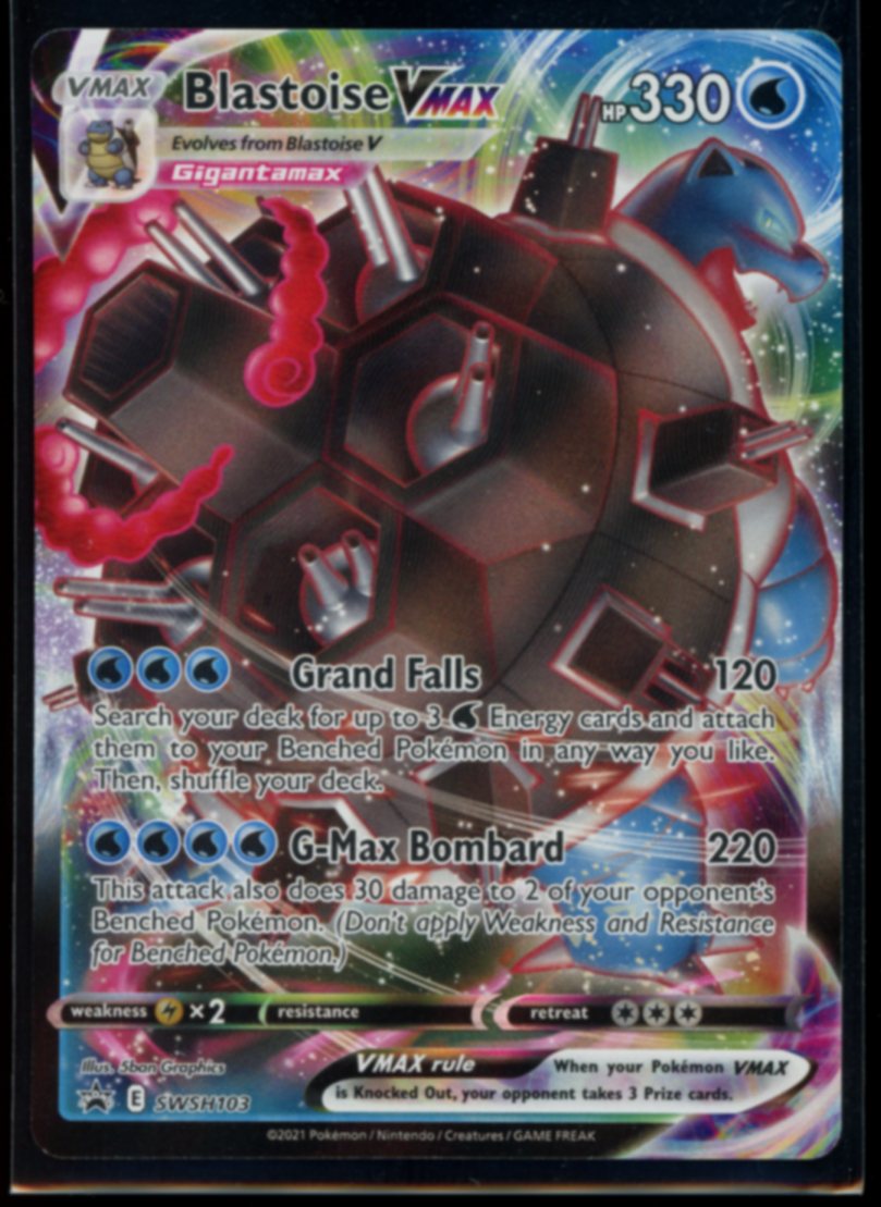 Blastoise VMAX #SWSH103